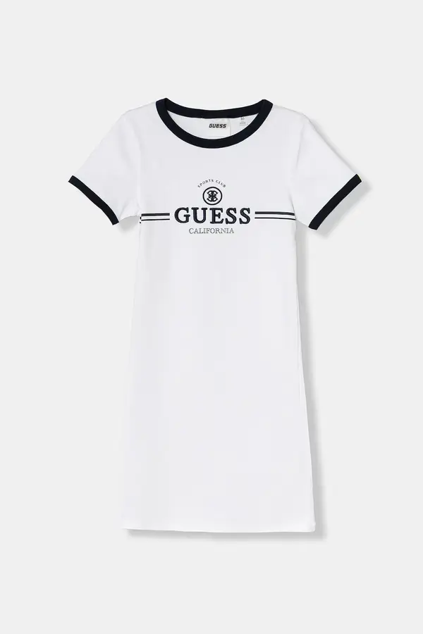 Guess Guess haljina s pamukom
