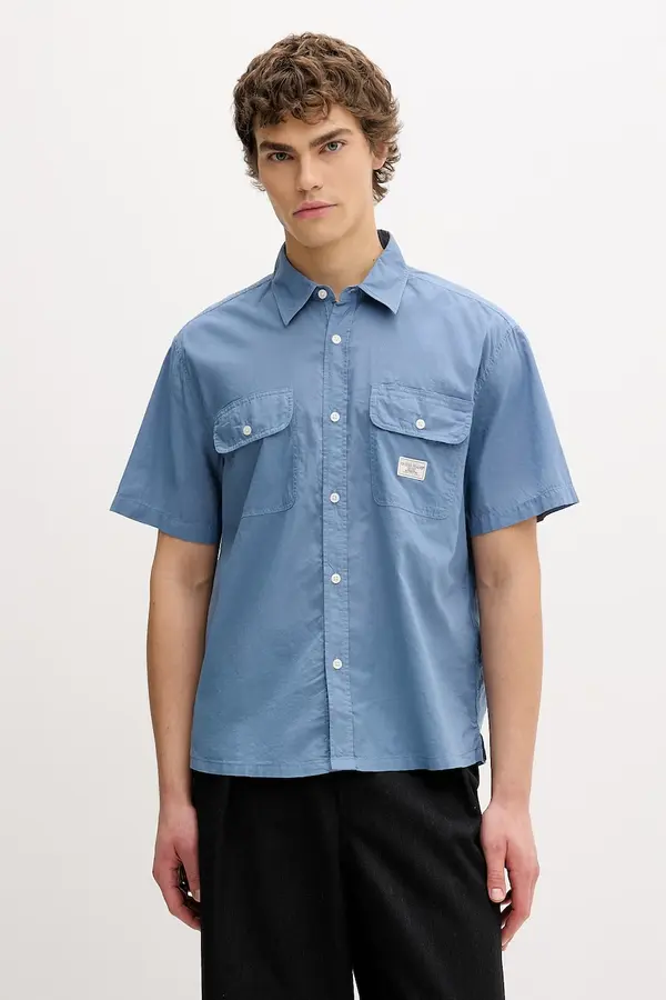Guess Jeans Guess Jeans košulja za muškarce od pamuka