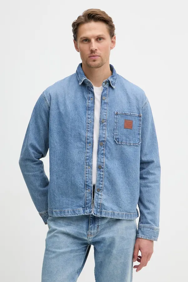 Guess Jeans Guess Jeans košulja za muškarce traper