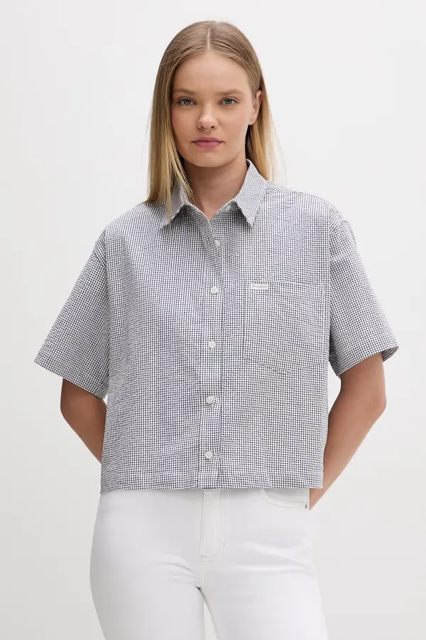 Guess Jeans Guess Jeans košulja za žene od pamuka s elastanom