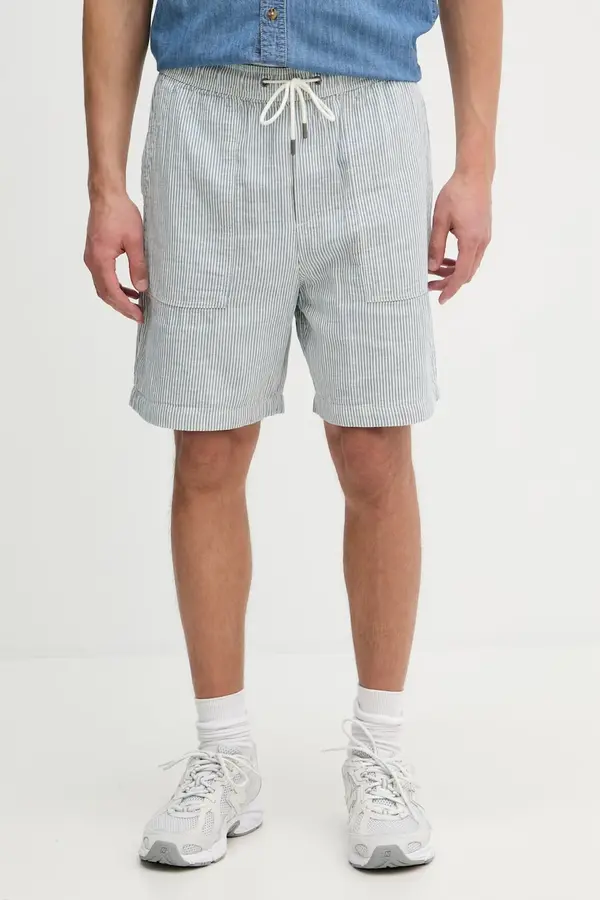 Guess Jeans Guess Jeans kratke hlače za muškarce s primjesom lana