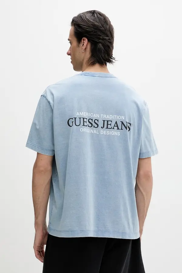 Guess Jeans Guess Jeans majica muška od pamuka