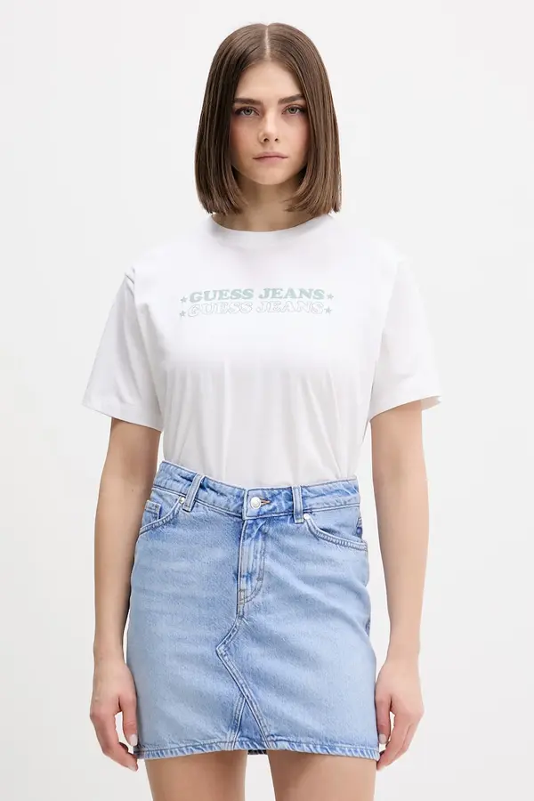 Guess Jeans Guess Jeans majica za žene od pamuka