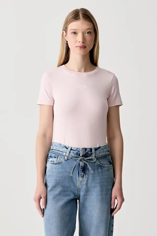 Guess Jeans Guess Jeans majica za žene od pamuka s elastanom