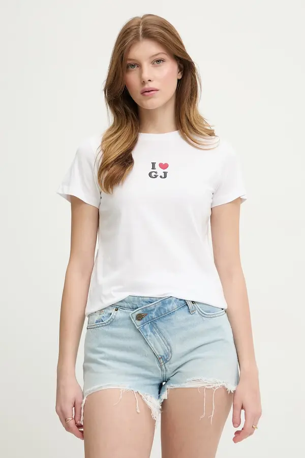 Guess Jeans Guess Jeans majica ženska pamučna