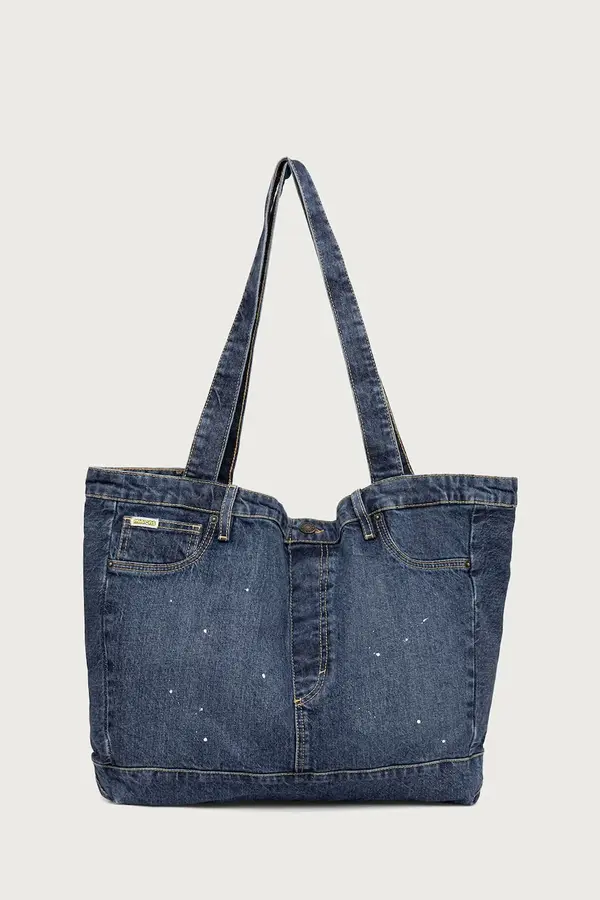 Guess Jeans Guess Jeans platnena torba za muškarce od trapera