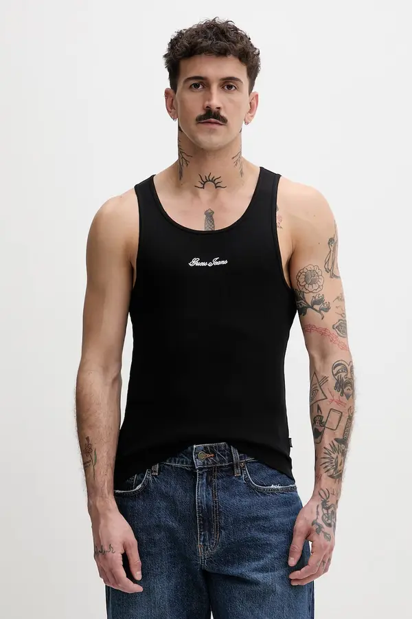 Guess Jeans Guess Jeans top za muškarce s pamukom