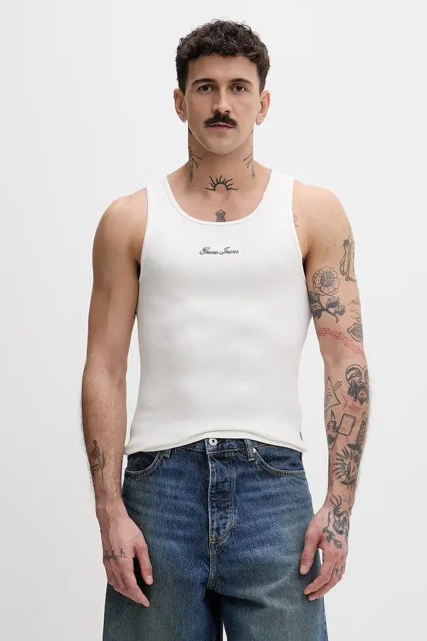 Guess Jeans Guess Jeans Top za muškarce s pamukom