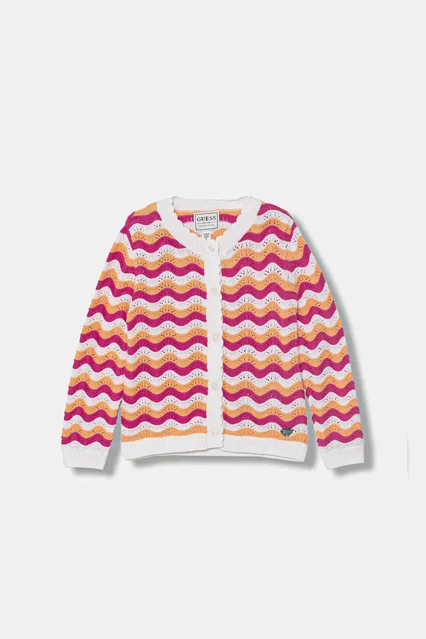 Guess Guess kardigan za djecu od pamuka