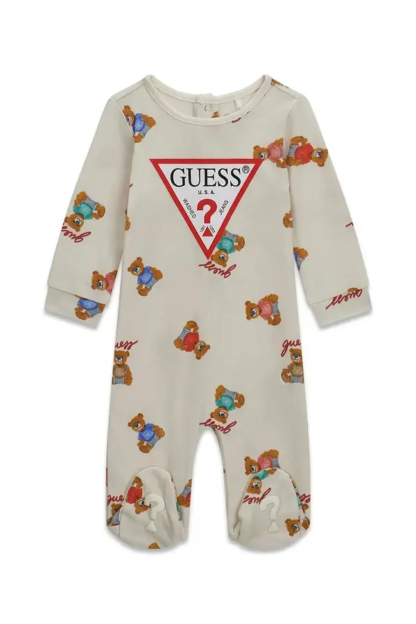 Guess Guess kombinezon za bebe od pamuka