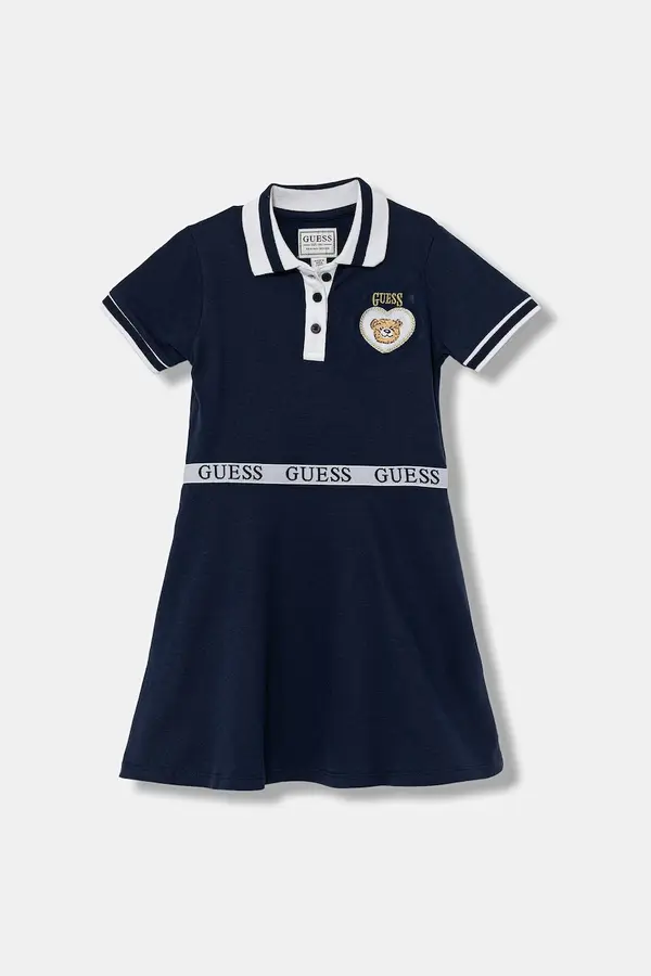 Guess Guess Ljetna haljina od pamuka s elastanom