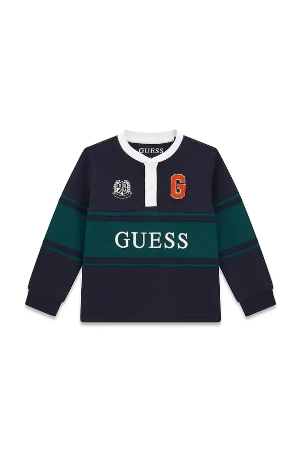 Guess Guess majica dugih rukava za djecu od pamuka s elastanom