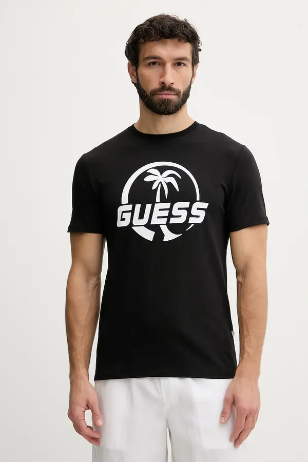 Guess Guess majica za muškarce od pamuka