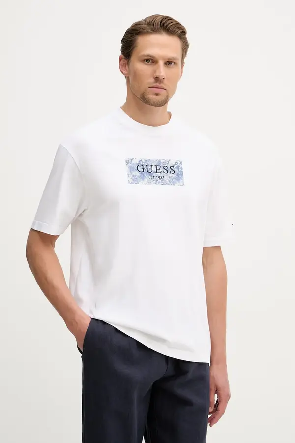 Guess Guess Majica za muškarce od pamuka