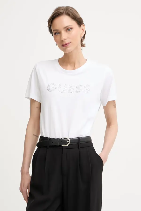 Guess Guess majica ženska pamučna
