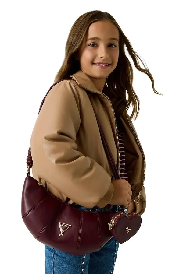Guess Guess mala torba hobo za djecu od imitacije kože