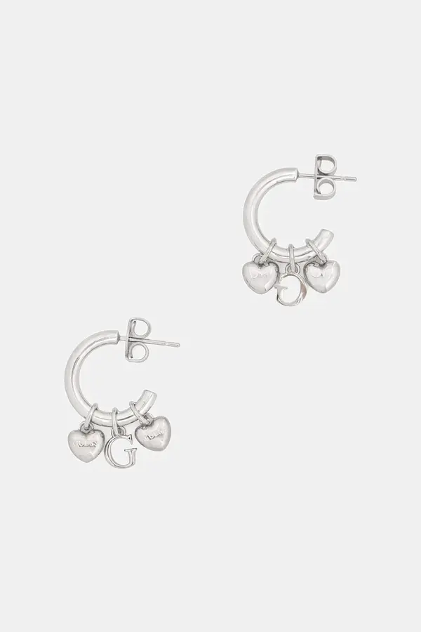 Guess Guess naušnice za žene od nehrđajućeg čelika G TALISMAN