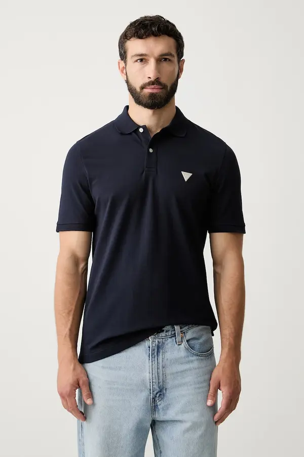 Guess Guess polo majica za muškarce s pamukom