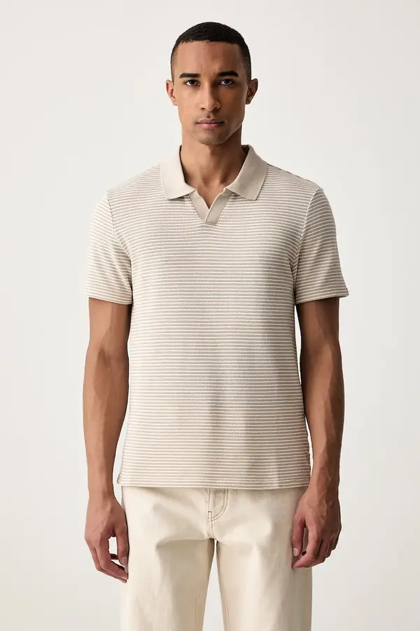 Guess Guess polo majica za muškarce s pamukom JOHNNY