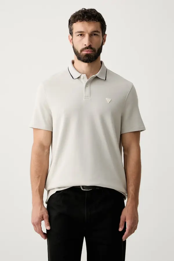 Guess Guess polo majica za muškarce s pamukom