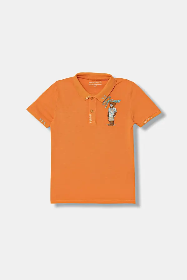 Guess Guess polo za djecu od pamuka
