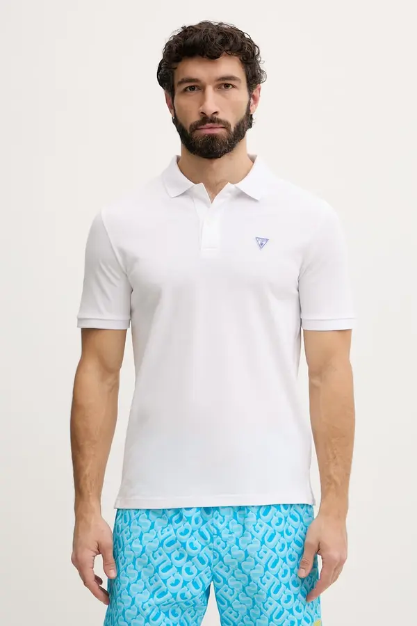 Guess Guess polo za muškarce od pamuka
