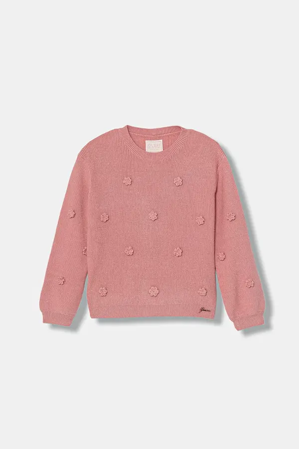 Guess Guess pulover za djecu s viskozom