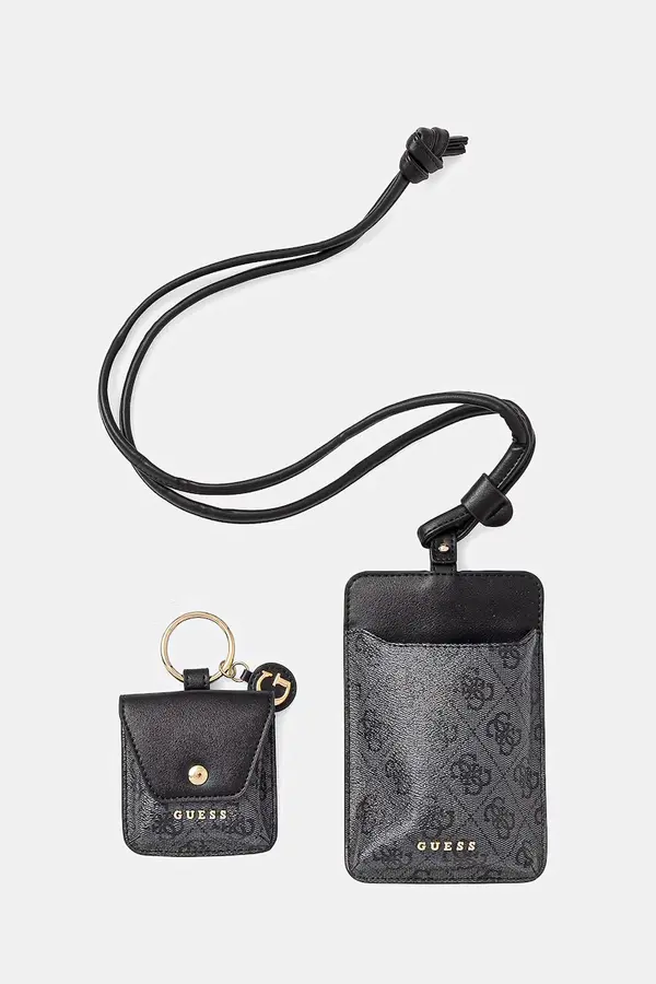Guess Guess set navlaka za torbicu i slušalice za žene od imitacije kože