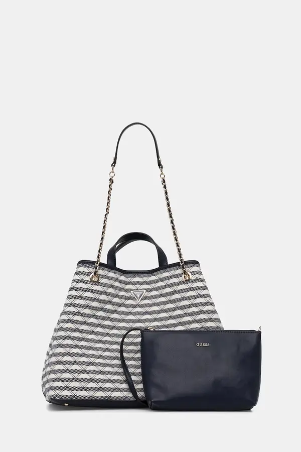 Guess Guess shopper torba za žene od imitacije kože GIULLY
