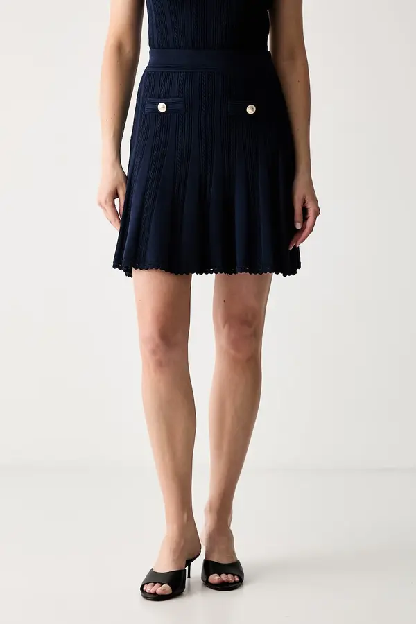 Guess Guess suknja A-kroja s viskozom CARMEN