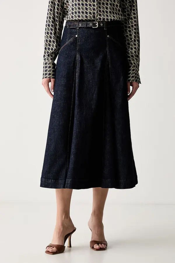 Guess Guess suknja A-kroja traper RAYNE