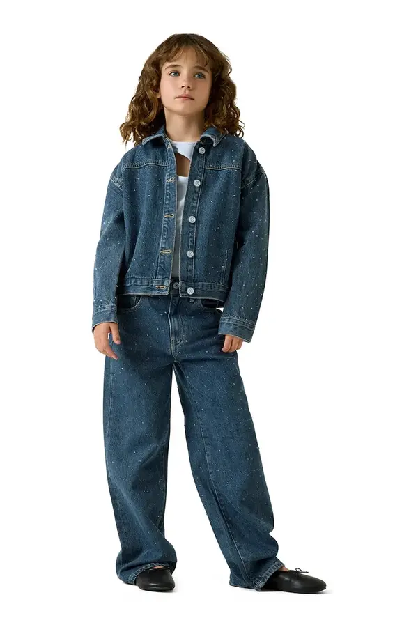 Guess Guess wide leg traperice za djecu