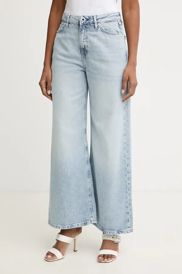 Guess Guess wide leg traperice za žene