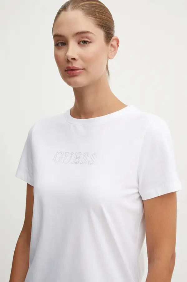 Guess Guess za žene od pamuka s elastanom BRIANA