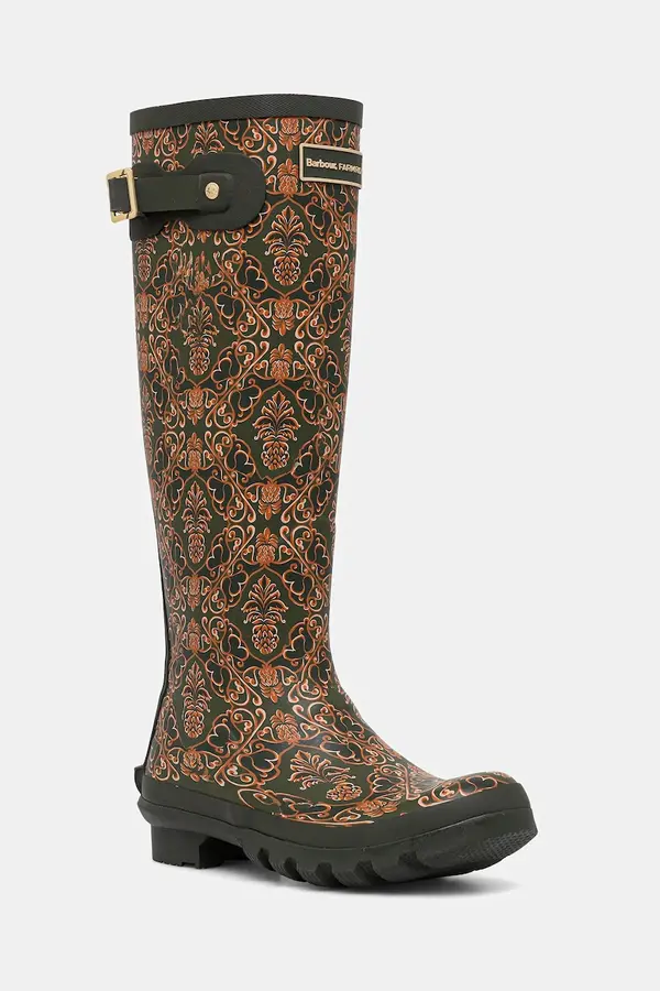 Barbour Gumene čizme Barbour Barbour x Farm Rio Cami Wellington