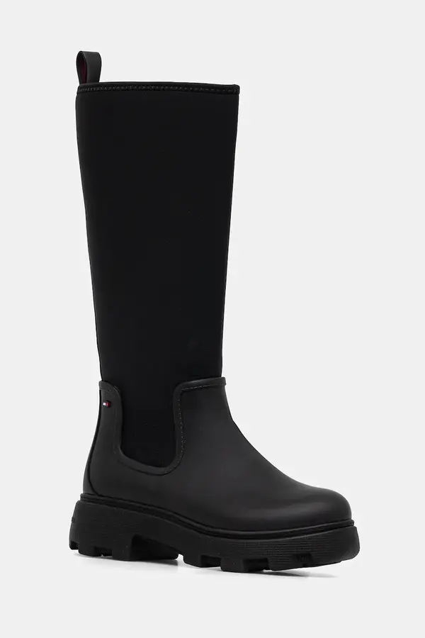 Tommy Hilfiger Gumene čizme Tommy Hilfiger FLAG LONG RAINBOOT WARM LINING