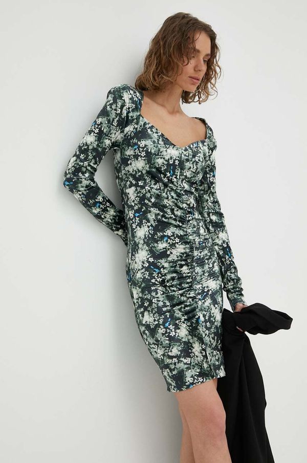 2NDDAY Haljina 2NDDAY Solene boja: zelena, mini, uska