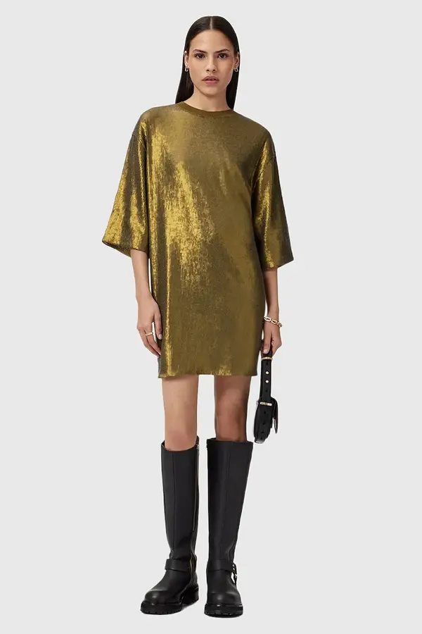 AllSaints Haljina AllSaints OPAL LOGO DRESS
