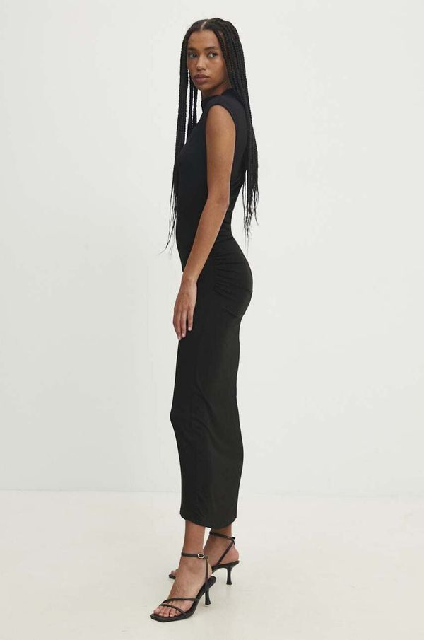 Answear Lab Haljina Answear Lab boja: crna, maxi, uska