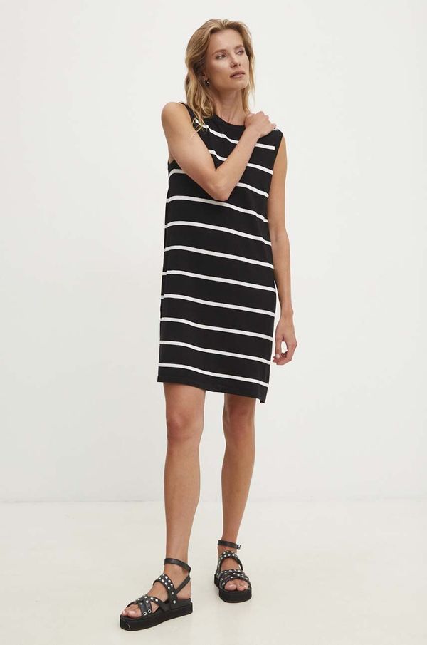 Answear Lab Haljina Answear Lab boja: crna, mini, ravna