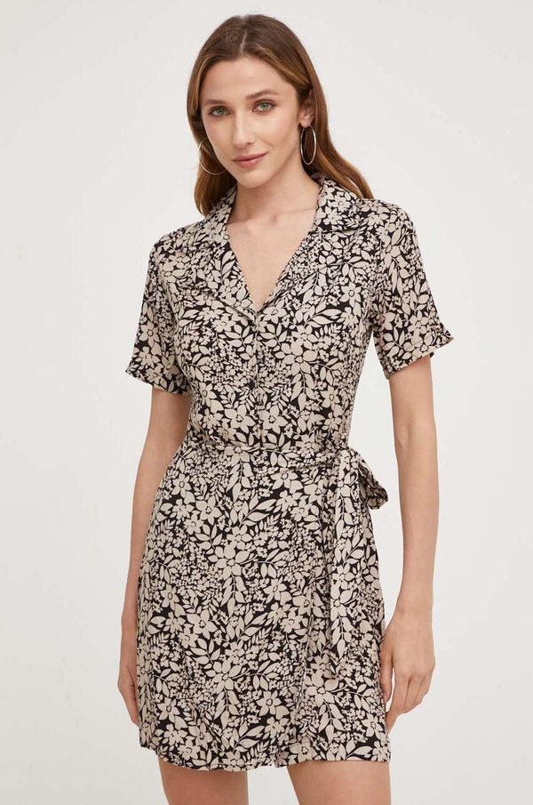 Answear Lab Haljina Answear Lab boja: crna, mini, uska