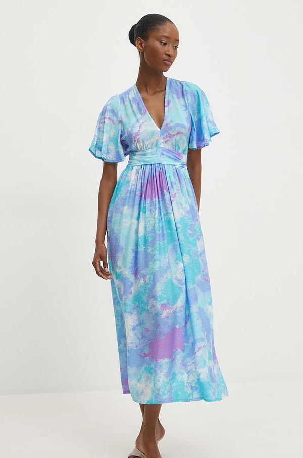 Answear Lab Haljina Answear Lab midi, širi se prema dolje