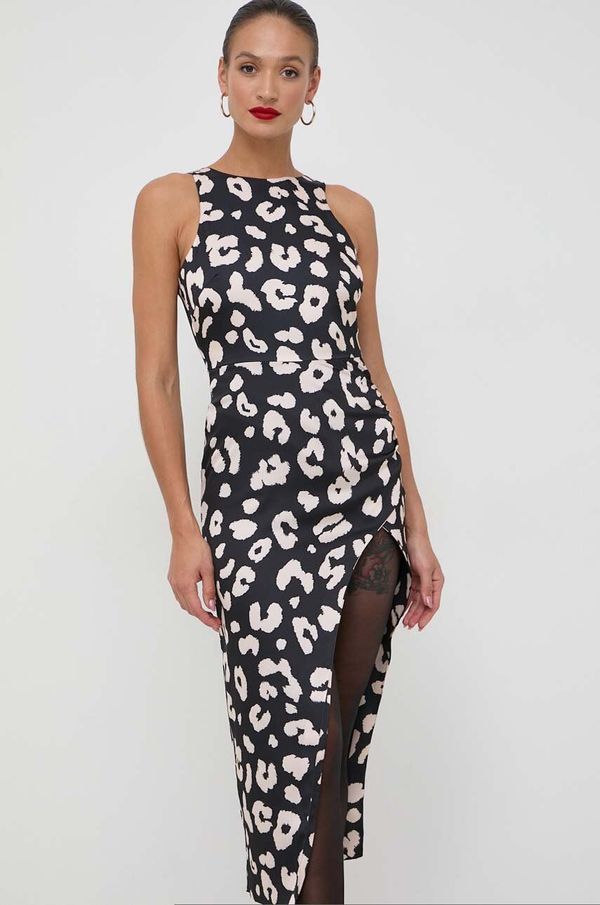 Bardot Haljina Bardot boja: crna, midi, uska