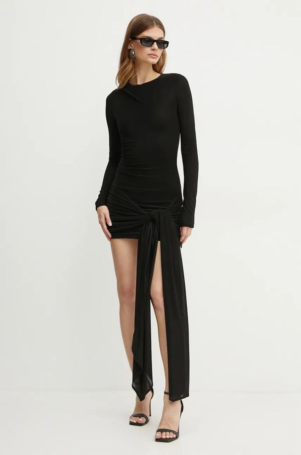 Bardot Haljina Bardot CASSIDY boja: crna, mini, uska, 59555DB