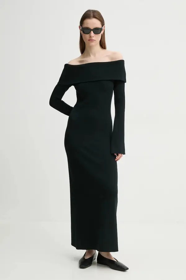 By Malene Birger Haljina By Malene Birger BENNIE boja: crna, maxi, širi se prema dolje, 103115