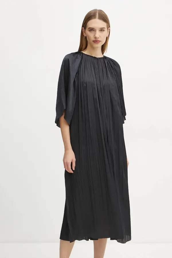 Day Birger et Mikkelsen Haljina Day Birger et Mikkelsen Sophia boja: crna, midi, oversize, DAY65243549