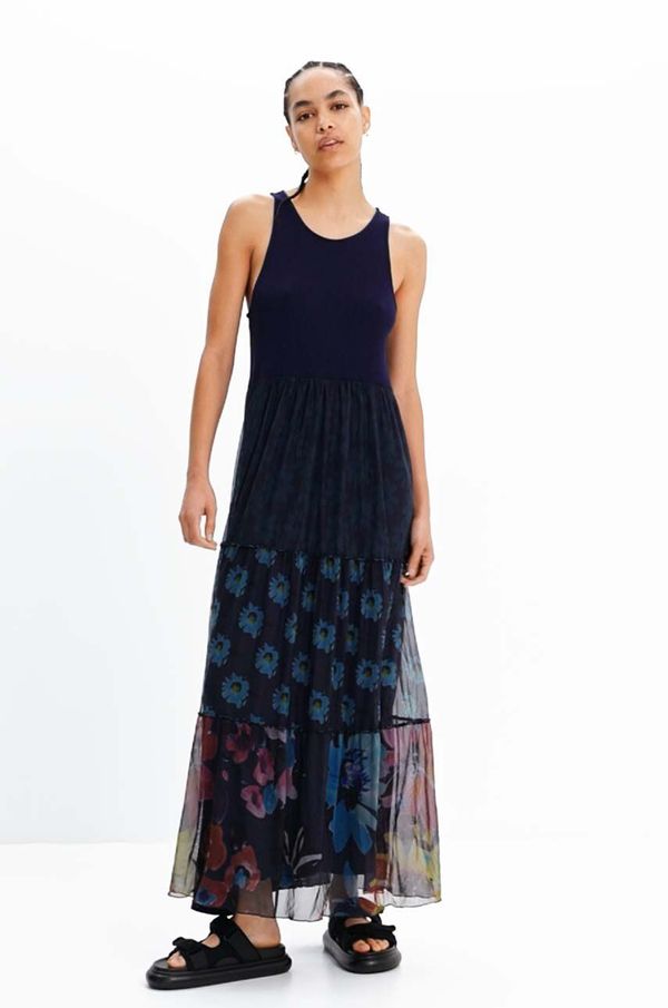 Desigual Haljina Desigual maxi, ravna