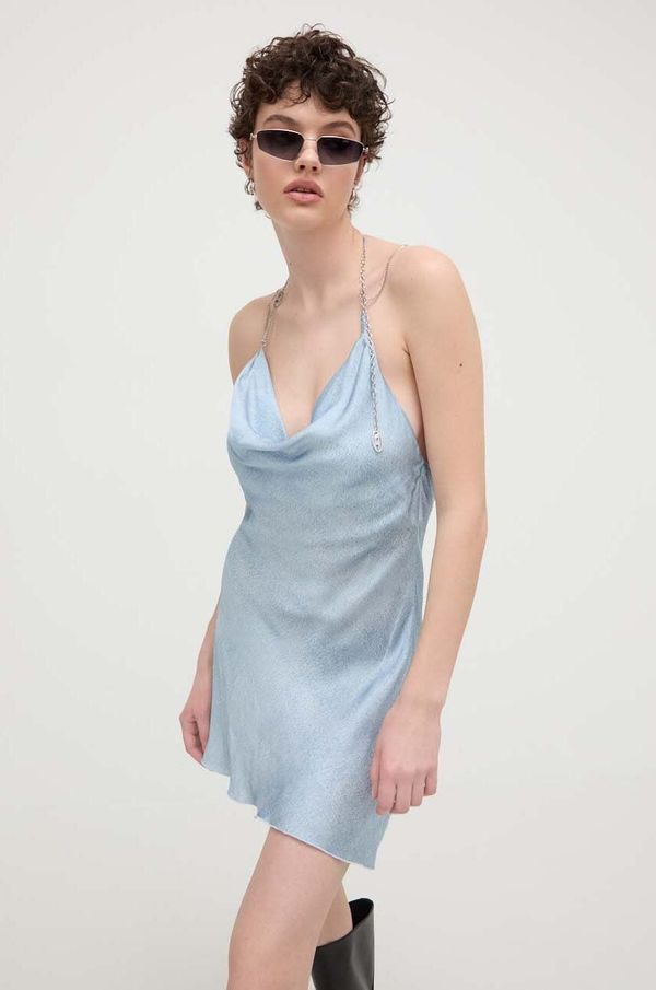 Diesel Haljina Diesel D-GLASS mini, uska, A12871.0DQAW