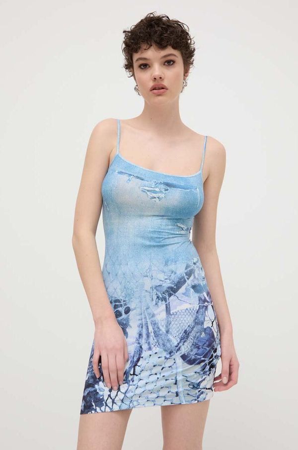 Diesel Haljina Diesel D-HOPPYN mini, uska, A13351.0QIAD