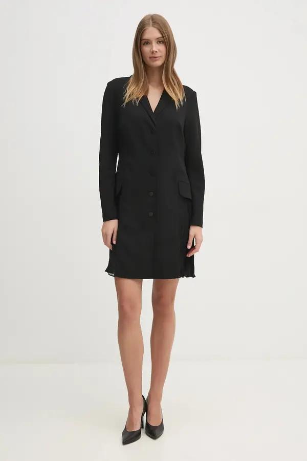 DKNY Haljina Dkny boja: crna, mini, ravna, DD4K1D67